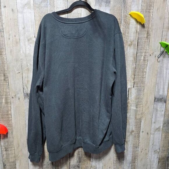 Carhartt Black Fleece Crewneck Original Fit Sweatshirt - Picture 4 of 6